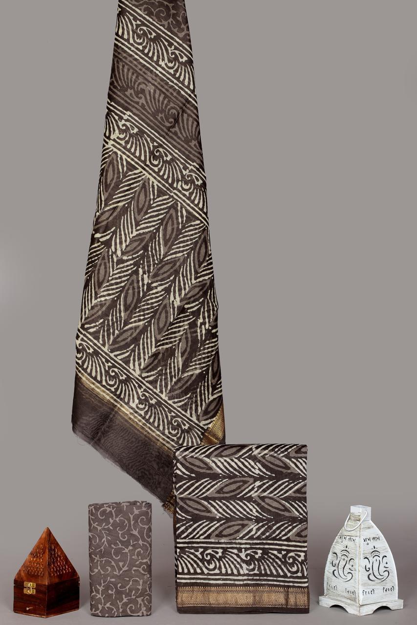 Maheshwari Suits With Maheshwari Dupatta