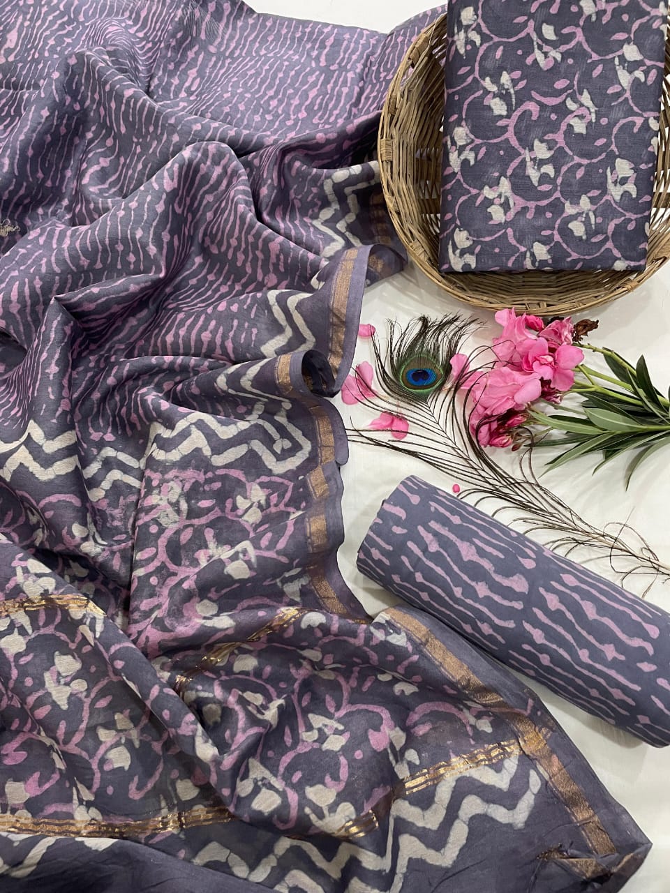 Chanderi Silk Suits