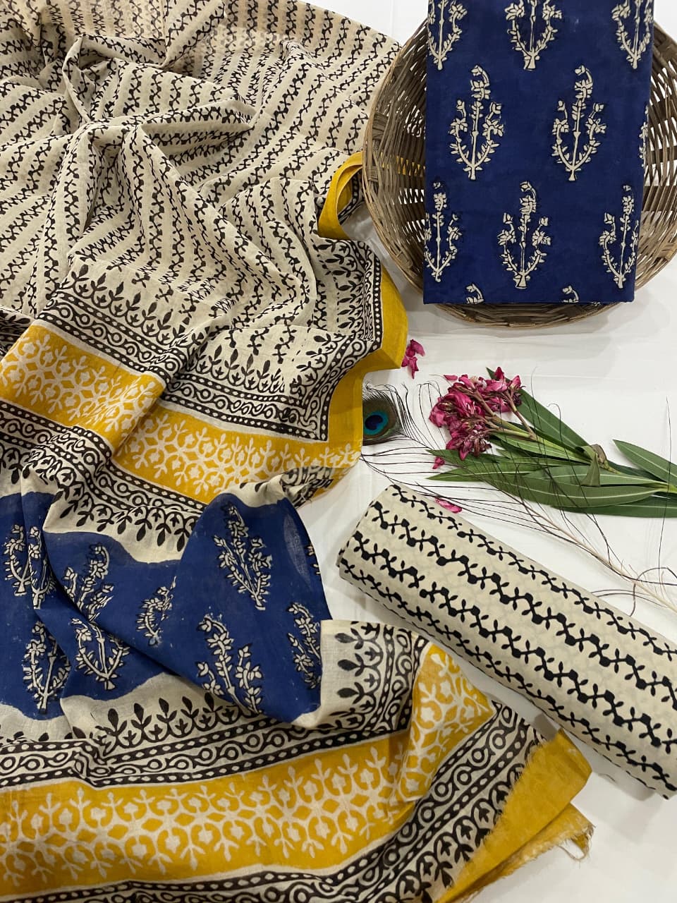 Cotton Dupatta Suits