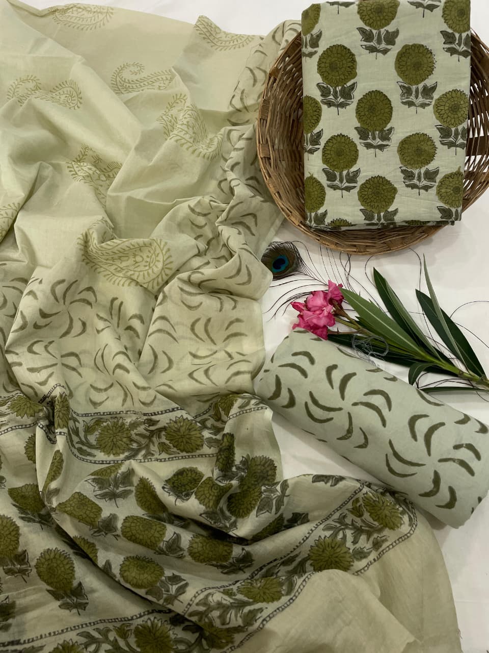Cotton Dupatta Suits