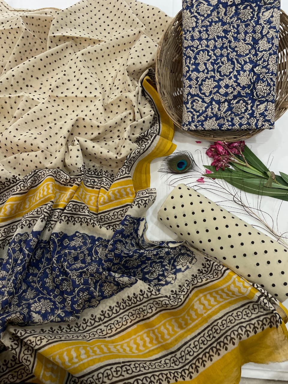 Cotton Dupatta Suits