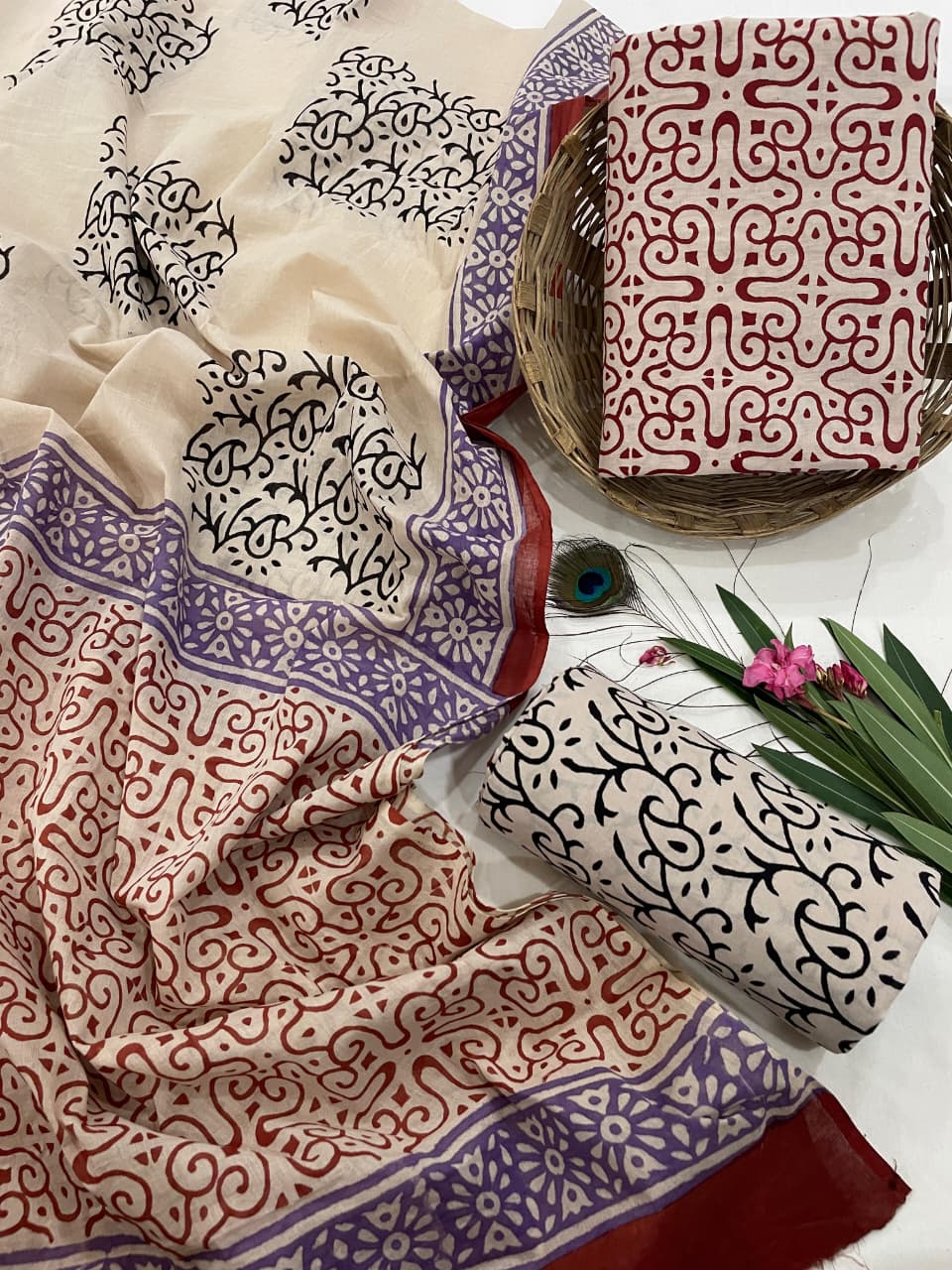 Cotton Dupatta Suits