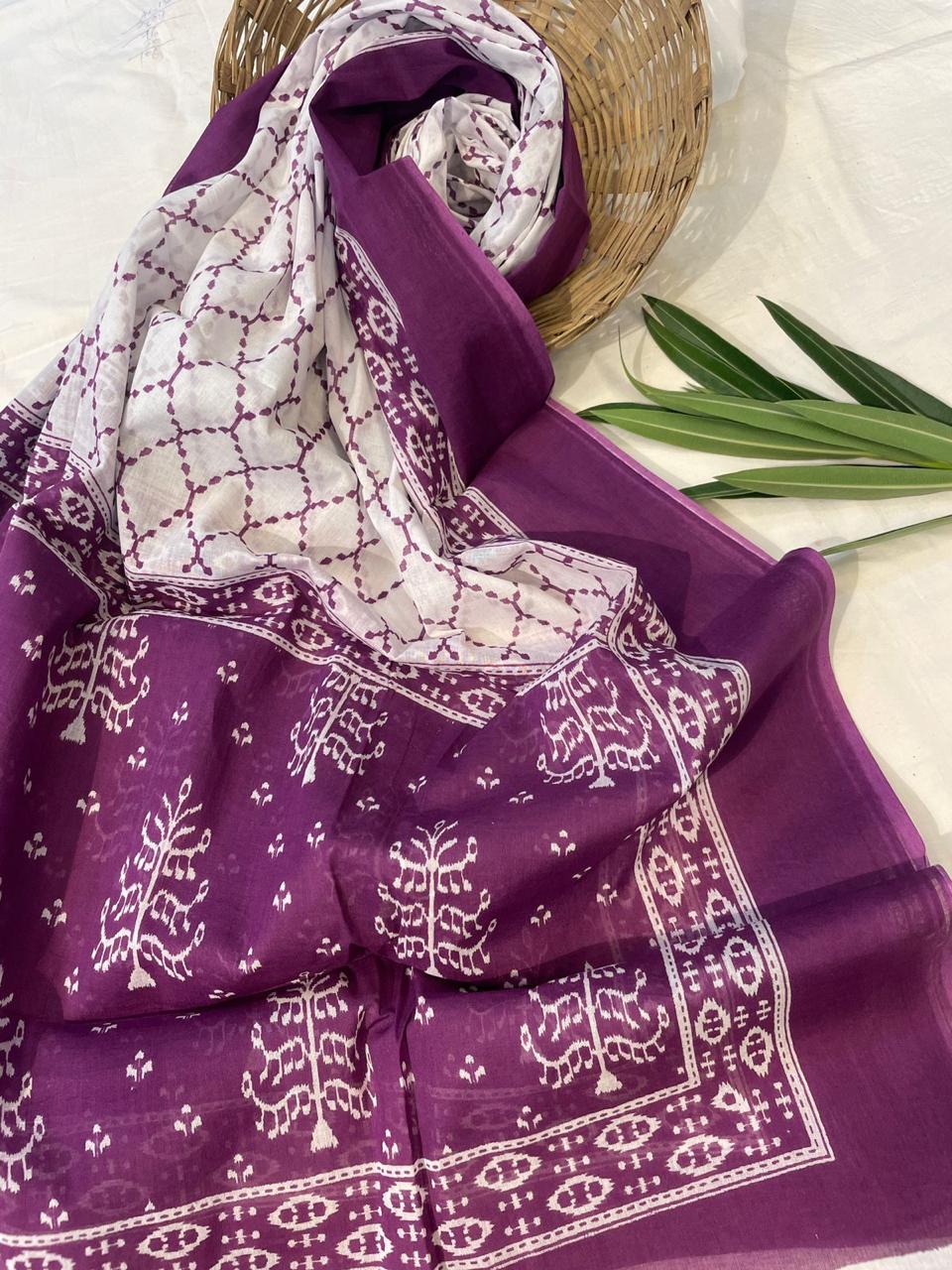 Cotton Printed Dupattas
