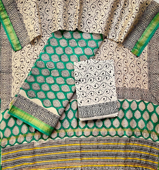 Maheshwari Suits With Maheshwari Dupatta