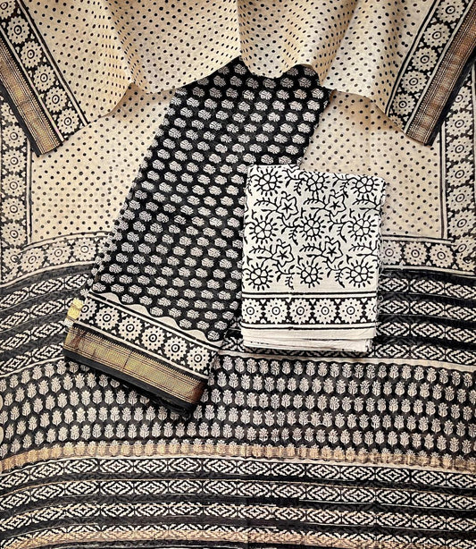 Maheshwari Suits With Maheshwari Dupatta