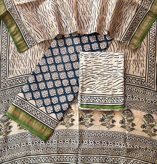Maheshwari Suits With Maheshwari Dupatta