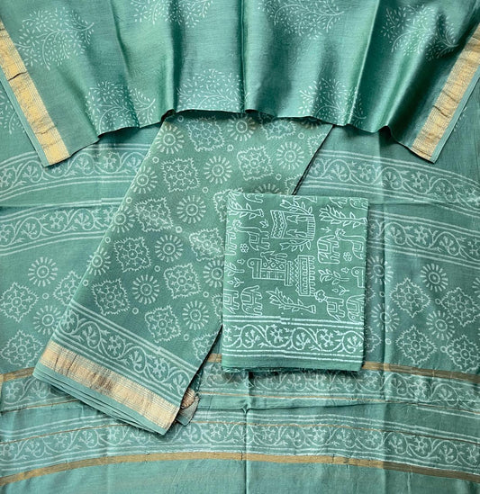 Maheshwari Suits With Maheshwari Dupatta