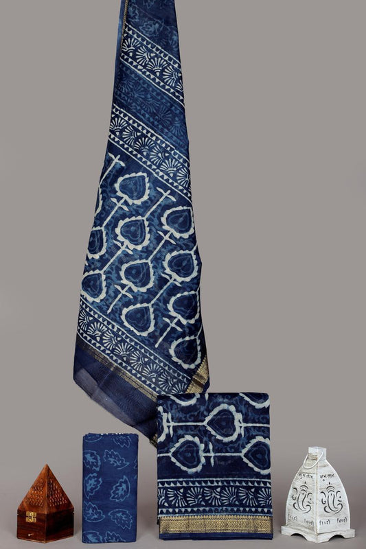 Maheshwari Suits With Maheshwari Dupatta