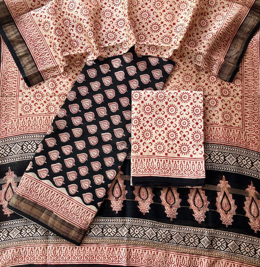 Maheshwari Suits With Maheshwari Dupatta