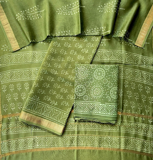 Maheshwari Suits With Maheshwari Dupatta