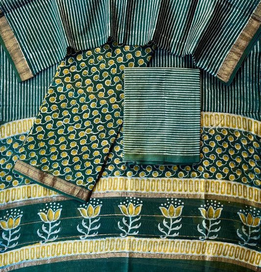 Maheshwari Suits With Maheshwari Dupatta
