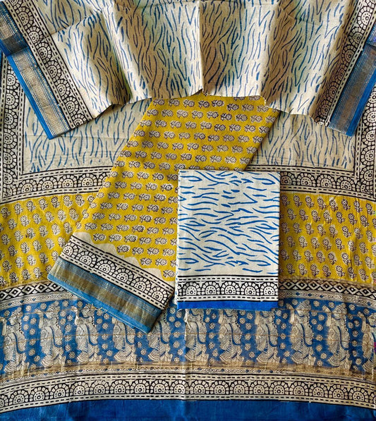 Maheshwari Suits With Maheshwari Dupatta