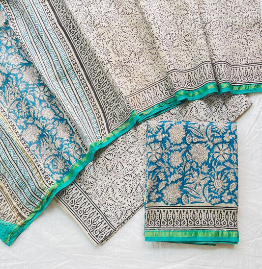 Chanderi Silk Suits With Pure Chanderi Silk Dupatta