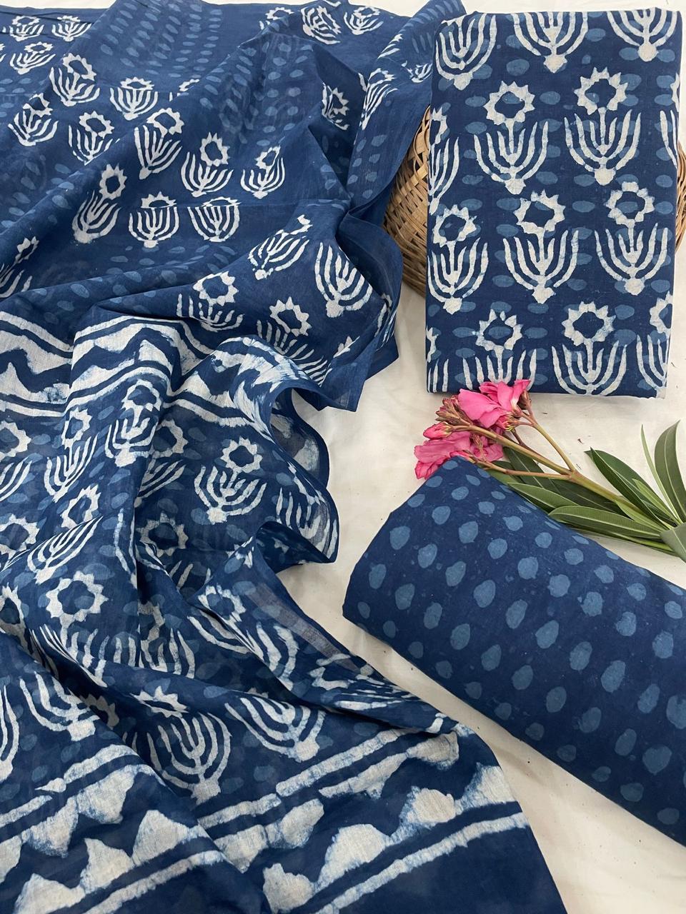 Cotton Dupatta Suit