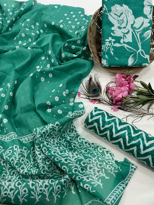 Cotton Dupatta Suit