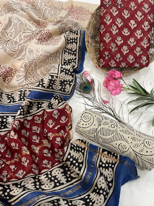 Chanderi Silk Suits