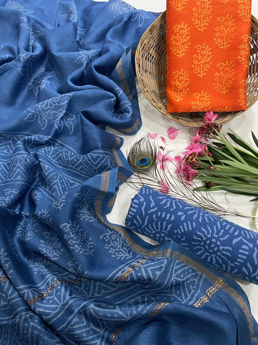 Chanderi Silk Suits