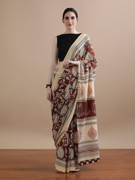 Cotton Printed Sarees