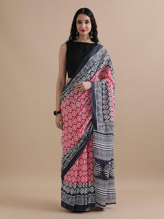 Cotton Printed Sarees