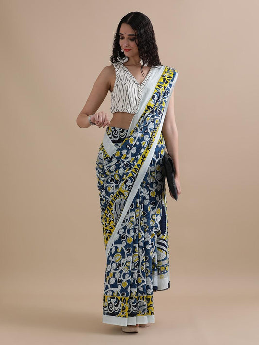 Cotton Printed Sarees