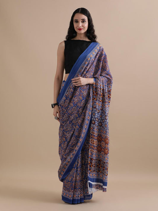Cotton Printed Sarees