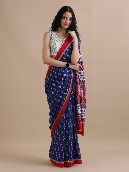 Cotton Printed Sarees