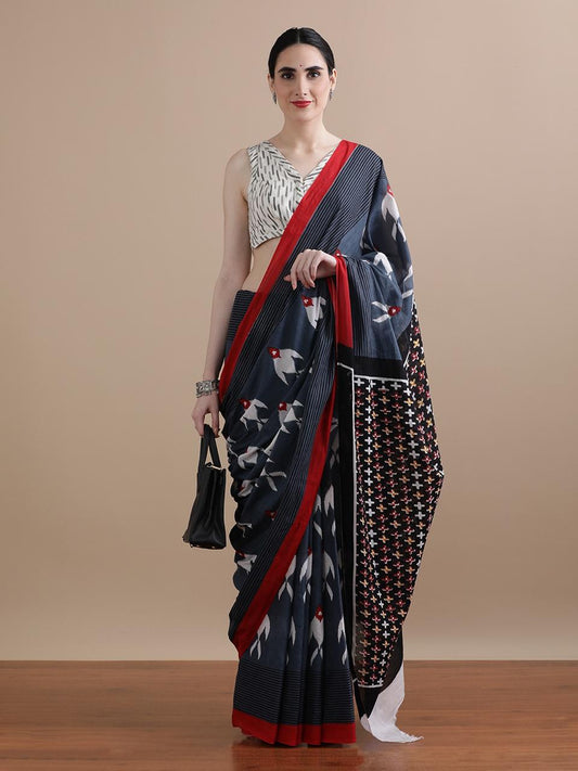 Cotton Printed Sarees