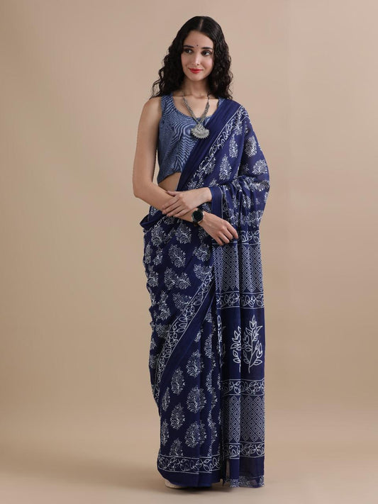 Cotton Printed Sarees