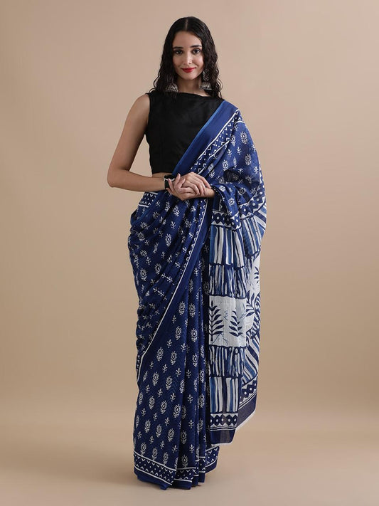 Cotton Printed Sarees