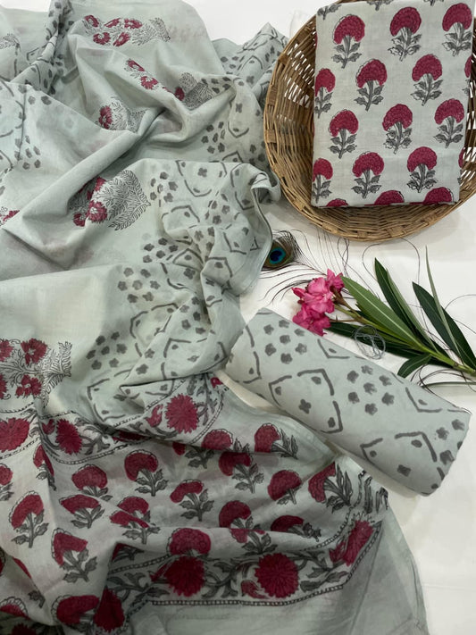 Cotton Dupatta Suits