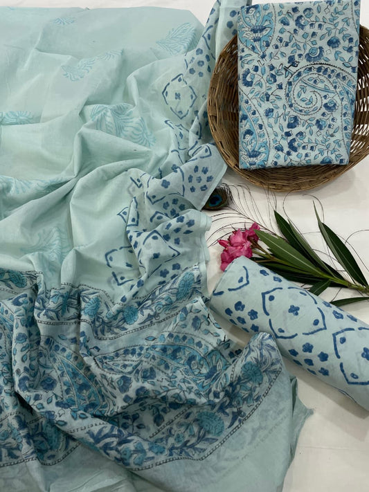 Cotton Dupatta Suits