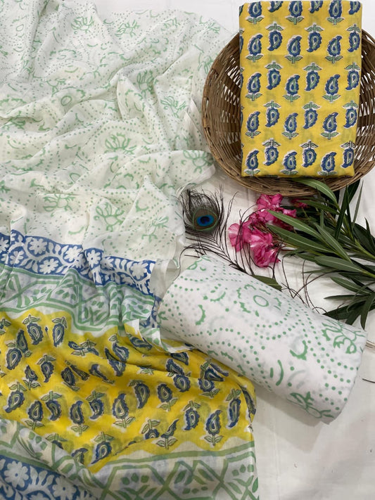 Cotton Dupatta Suits