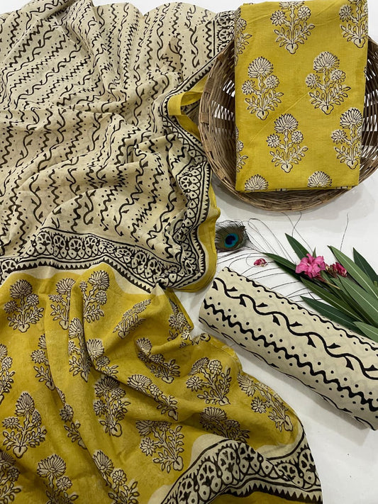 Cotton Dupatta Suits