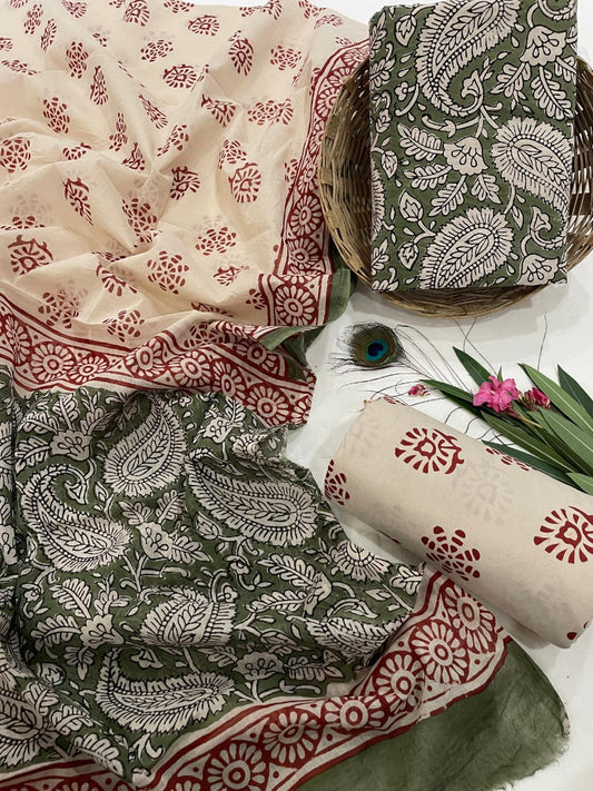 Cotton Dupatta Suits