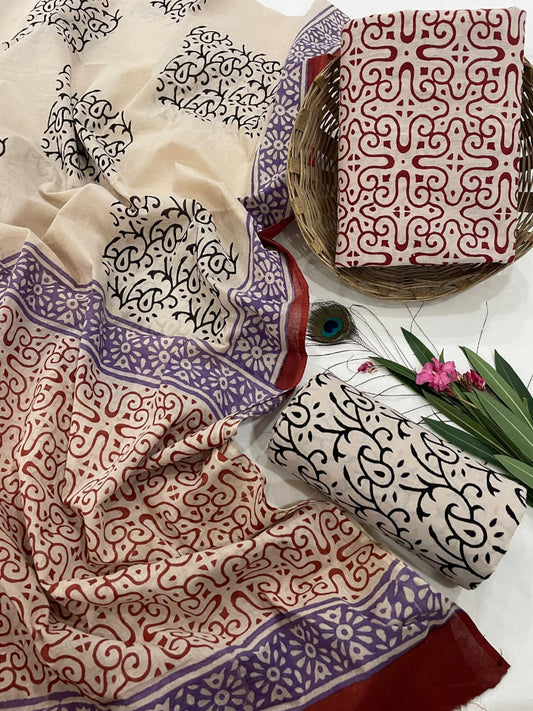 Cotton Dupatta Suits