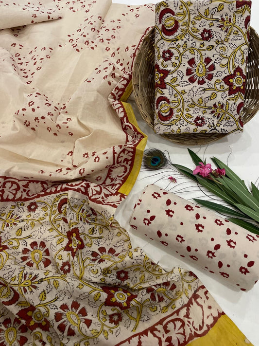 Cotton Dupatta Suits